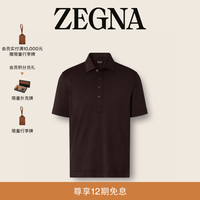 Ermenegildo Zegna Zegna杰尼亚男装夏季系列 棉及桑蚕丝上衣短袖Polo衫