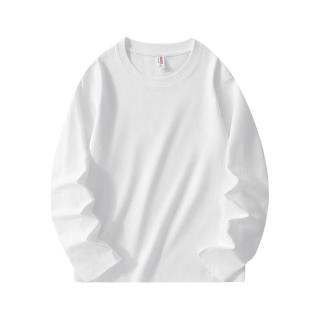 凡客诚品 精梳棉纯棉长袖T恤 白色 XL