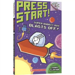 学乐超级方块兔1-15册Press Start 英文原版桥梁书大树系列6-12岁英语桥梁书小学英语课外读物