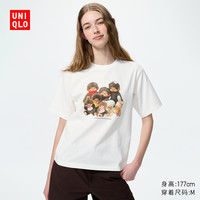 优衣库 Monchhichi UT/短袖T恤优衣库女装印花488572