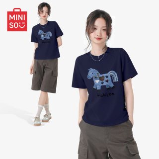 名创优品 女士短袖T恤 2026