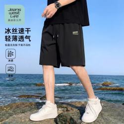 JEANSWEST LIFE 真维斯 男士凉感空调五分裤 2026