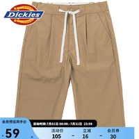 Dickies 短裤 男纯棉舒适经典五分下装短裤夏日胶囊10576 沙色 （宽松版型） 三个颜色，断码
