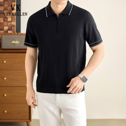 VEE KELLEN 男士翻领短袖POLO衫 商务休闲百搭