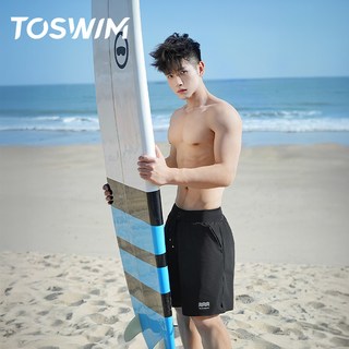 TOSWIM 速干双层男士游泳裤