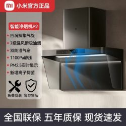 米家 P2系列 CXW-165-MJ06CY 欧式吸油烟机 深空灰