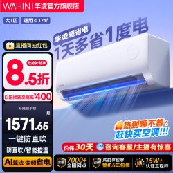 华凌 KFR-26GW/N8HA1Ⅲ 新一级能效 壁挂式空调 1匹