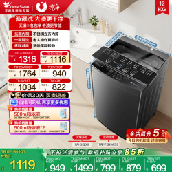 小天鹅 全新免清洗变频系列 TB100V23DB 变频直驱波轮洗衣机 10kg 玄武灰