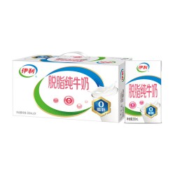 伊利 脱脂纯牛奶