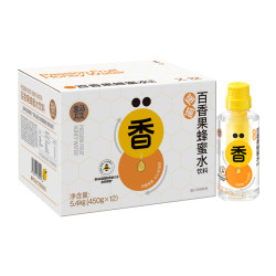 盒马 摇摇百香果蜂蜜水 450g*12瓶