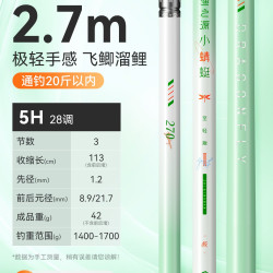 渔之源 小蜻蜓至轻鲤三代钓鱼竿手竿超轻超硬新型台钓竿钓鱼鱼竿