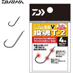 达亿瓦 D-MAX 白饵鱼钩 5号 SSV Tokon T-2