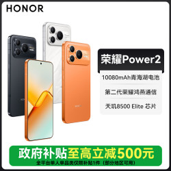 荣耀 Power2 荣耀绿洲护眼屏10080mAh青海湖电池12GB+256GB
