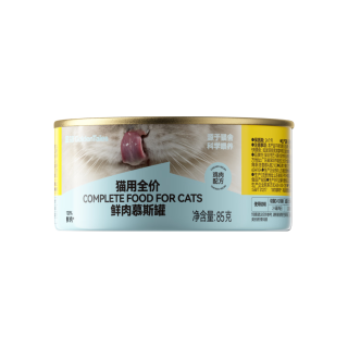 金故 全价主食猫罐头湿粮补水鸡肉口味85g*1罐