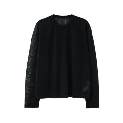 麻霖 春夏新品 女士针织上衣 M19865