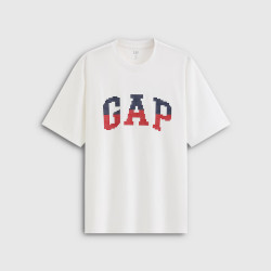 Gap 男女装2026夏季新款纯棉logo印花宽松短袖T恤