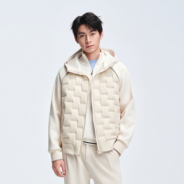 波司登 轻薄系列 男女同款连帽羽绒服外套 B250131024