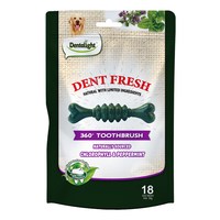 dentalight旋风薄荷洁牙棒幼犬小型犬口气狗狗清新磨牙棒洁齿棒