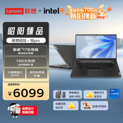 联想 笔记本电脑 昭阳·悦pro15.6英寸商用办公轻薄本 英特尔酷睿 高性能i7 16G 1T SSD