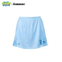 移动端：KAWASAKI 羽毛球服女海绵宝宝系列夏日活力撞色小飞袖运动套装