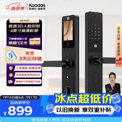 凯迪仕 V9 FVP 3D人脸识别 智能门锁