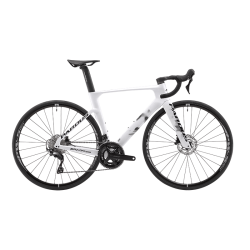 瑞豹 2024SPARK SPORT公路车自行车公路车公路自行车成人公路车 迷雾白 105 油压碟刹 L|身高175-188cm