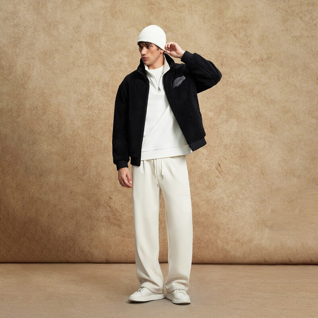 杰克琼斯 立领纯色 棉服  五折专区任选