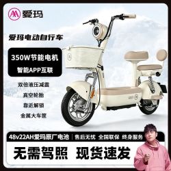 爱玛 马赫V2 新国标 48V22Ah 电动自行车