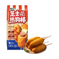 七鲜私厨 芝士热狗棒80g*3营养早餐空气炸锅儿童小吃速食芝士半成品