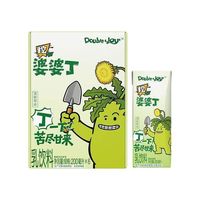 辉山 DoubleJoy风味牛奶 学生早餐 含生牛乳 婆婆丁味乳饮料 东北特色 1箱  200ml*6盒