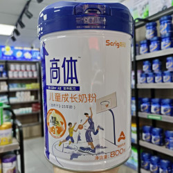 高骼 高体2.0A2儿童成长奶粉（3到15岁）800g，厂家授权 可溯源