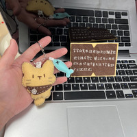 小猫小鱼香囊挂件手工DIY钥匙扣材料包送男生女生创意礼品520礼物
