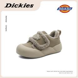 Dickies 亲子鞋冬季二棉童鞋韩系加绒保暖女鞋青少年防滑雪地靴