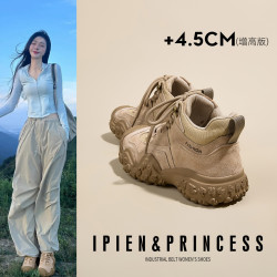 轻便防滑登山鞋女2026春秋软底透气爬山徒步鞋轻量化运动越野跑鞋