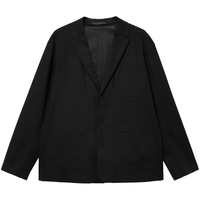 JACK&JONES 225308002 宽松多口袋 黑色 L 男士西服