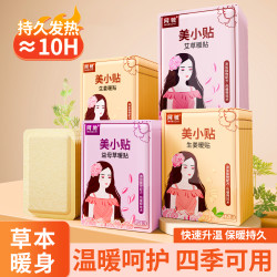 网驰 宫暖贴艾草益母草暖贴女生生理期腰腹部保暖热敷贴暖宝宝贴暖身贴