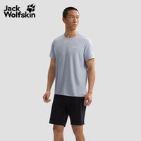 Jack Wolfskin JackWolfskin狼爪春夏新款氧气户外运动速干T恤男休闲短袖A66083
