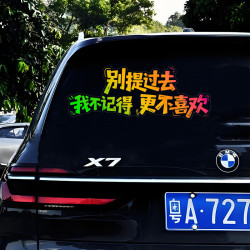 车贴 汽车个性天窗装饰车门车尾车窗贴纸