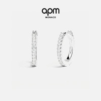 APM Monaco 环形耳环 女耳钉饰品