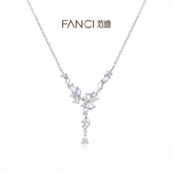 范琦 紫藤花盛放项链 925银 FANCI001