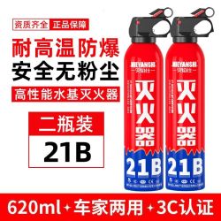 汽车正品车用灭火器私家车灭火器车上防火器防火安全家用水基型