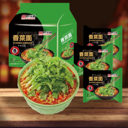 同碗面 同碗福 香菜面 110g 袋装方便面