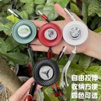 直过三弦 高档车载苹果15充电器华为超级快充三合一伸缩充电线