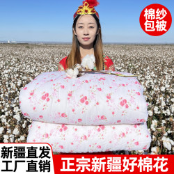 新疆棉 棉被 纯棉花被子被芯 手工棉絮床垫 加厚保暖冬被 单人棉胎褥子