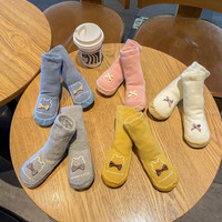 婴儿鞋子学步鞋新生儿婴幼儿0-1-2岁春秋季宝宝防滑地板鞋袜不掉3