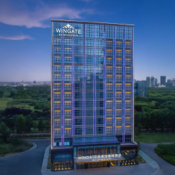西安浐灞蔚景温德姆酒店2晚