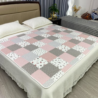 纯棉夹棉床盖隔脏垫生理垫全棉防油防汗多功能可机洗学生宿舍沙发 纯棉床单