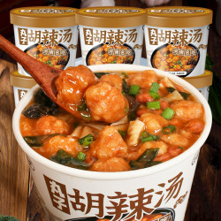 妙趣友 即食免煮水冲泡早餐方便速食河南特色美食丸子
