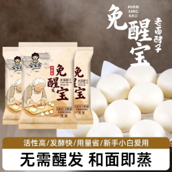 家家会 升级版免醒发酵母粉馒头包子专用高活性无需醒发快速发酵福利