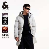 今日必买：杰克琼斯 中长款蓄热内里防泼水羽绒服合集 229g充绒  224412085C42 岩灰色
